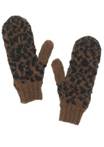 7 Hottest Fall (eco-friendly) Fashion Trends|People-Tree-Animal-Print-mittens