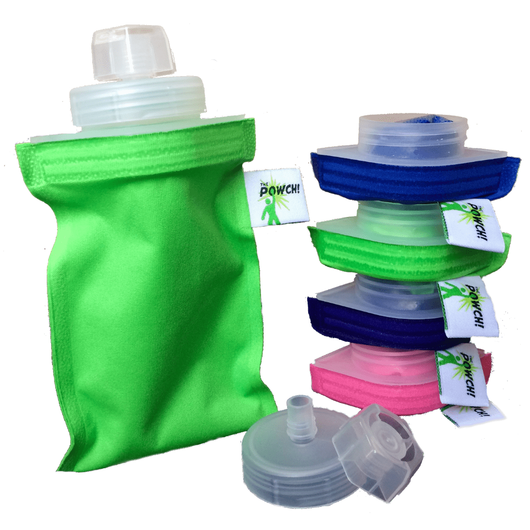 THE POWCH! Reusable drink, food pouch, bottle, container 